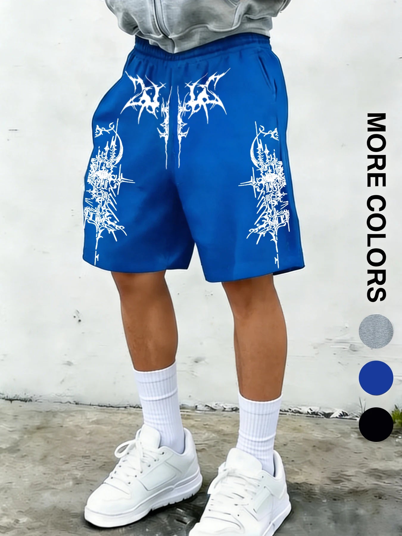 Cybersigil Printed Shorts