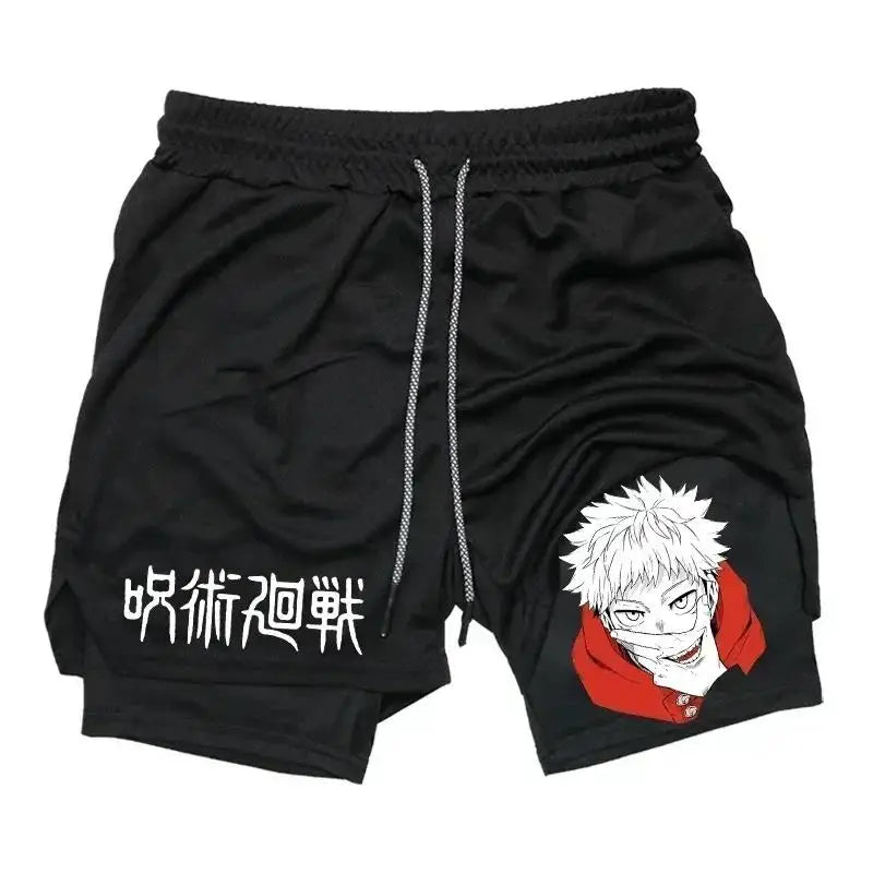 Jujutsu Kaisen Printed Sport Shorts