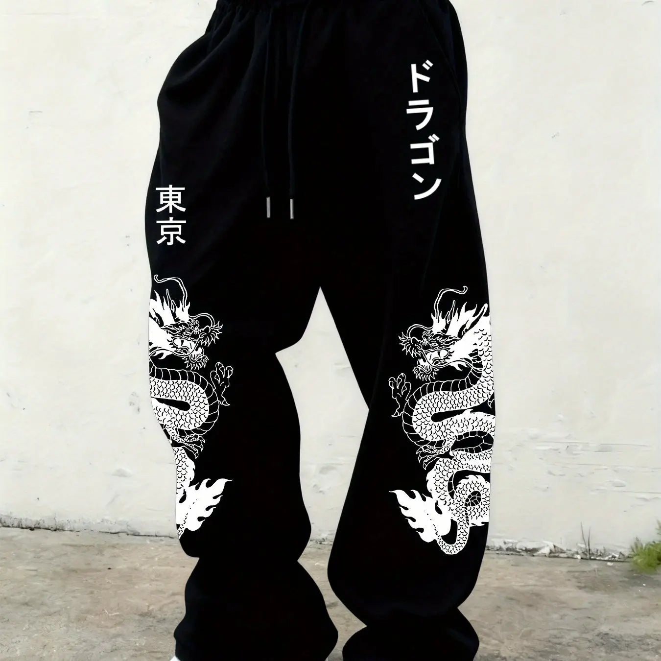 Tokyo Dragon Pattern Pants