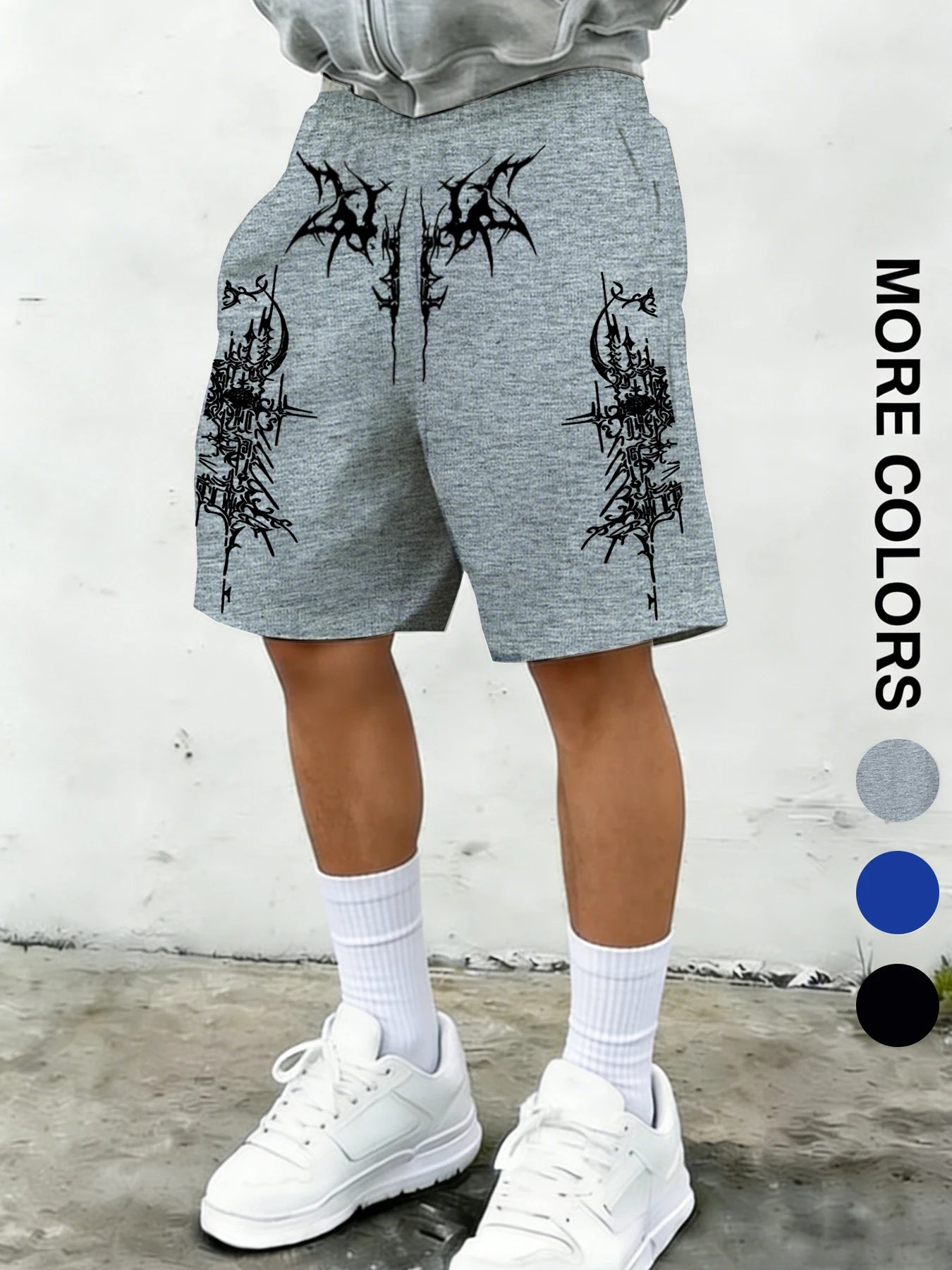 Cybersigil Printed Shorts
