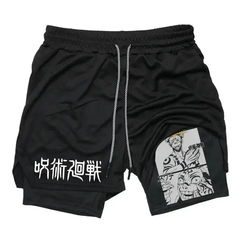 Jujutsu Kaisen Printed Sport Shorts