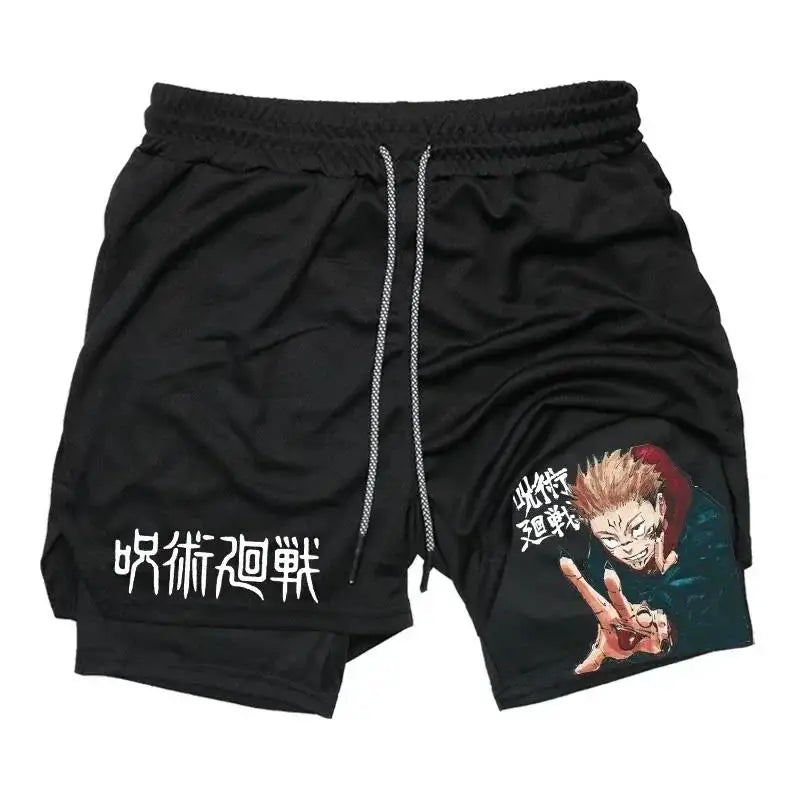 Jujutsu Kaisen Printed Sport Shorts