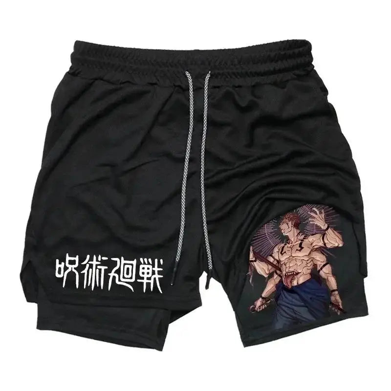 Jujutsu Kaisen Printed Sport Shorts
