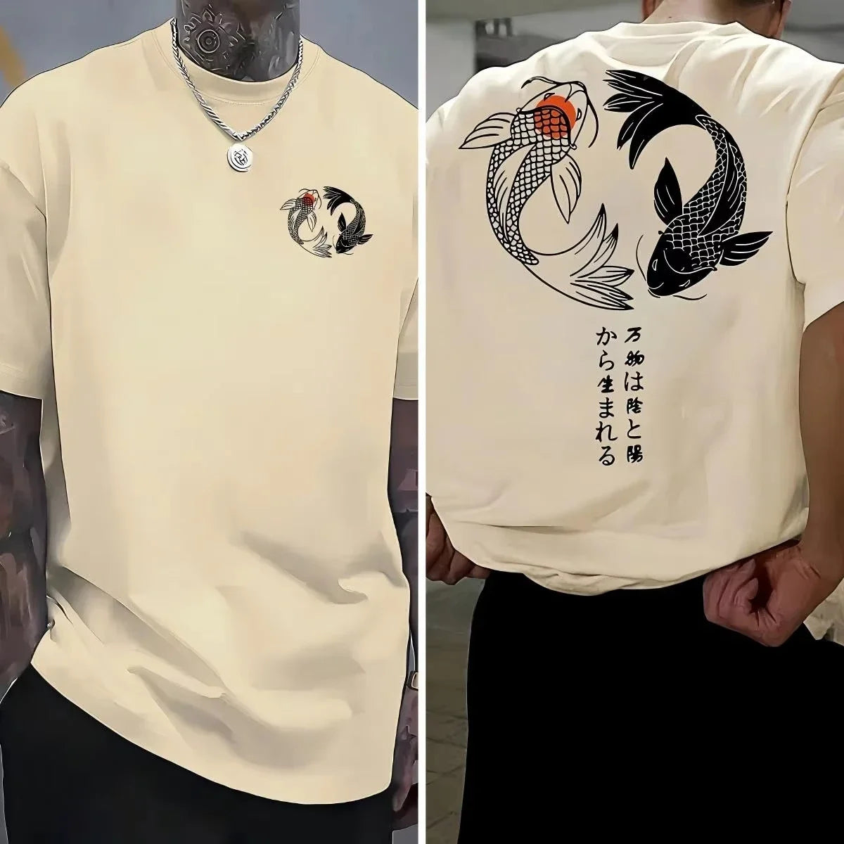 Y2K Koi Harajuku T-Shirt