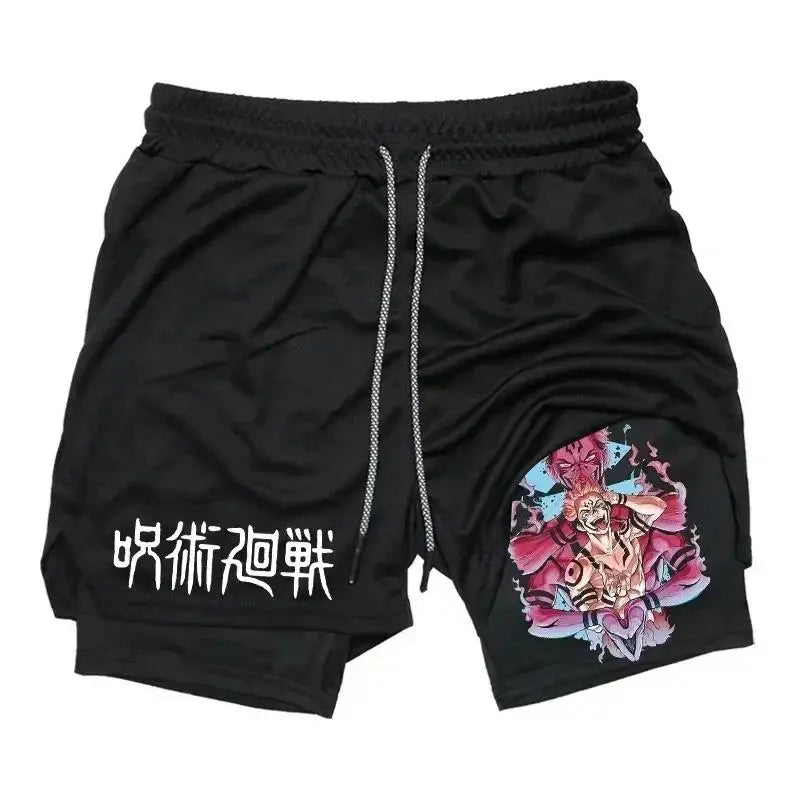 Jujutsu Kaisen Printed Sport Shorts