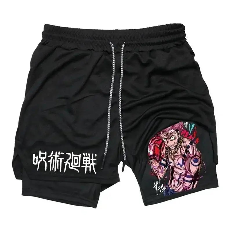 Jujutsu Kaisen Printed Sport Shorts