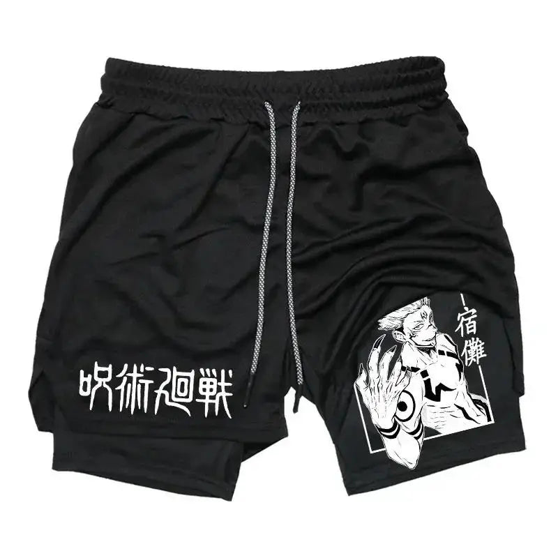 Jujutsu Kaisen Printed Sport Shorts