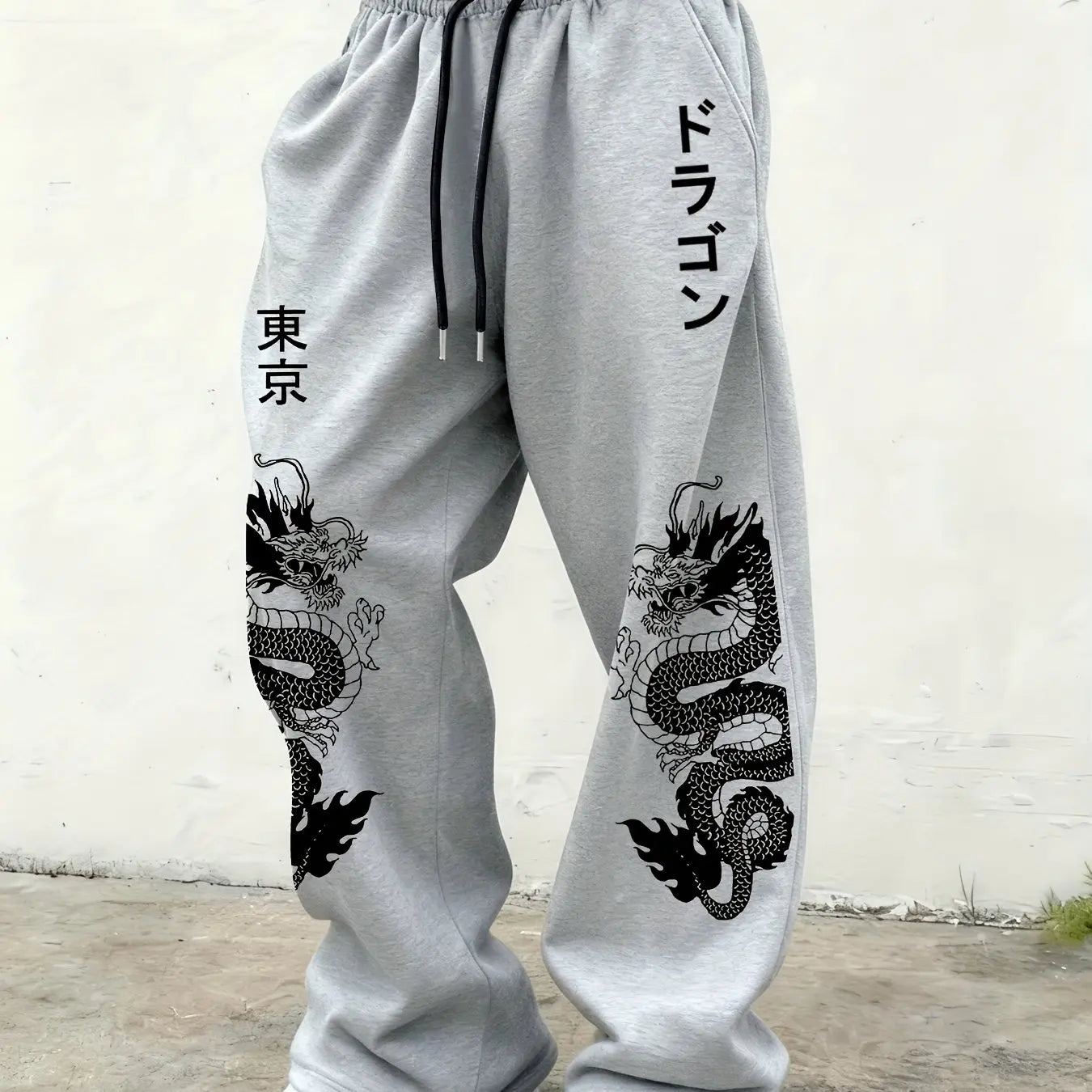 Tokyo Dragon Pattern Pants