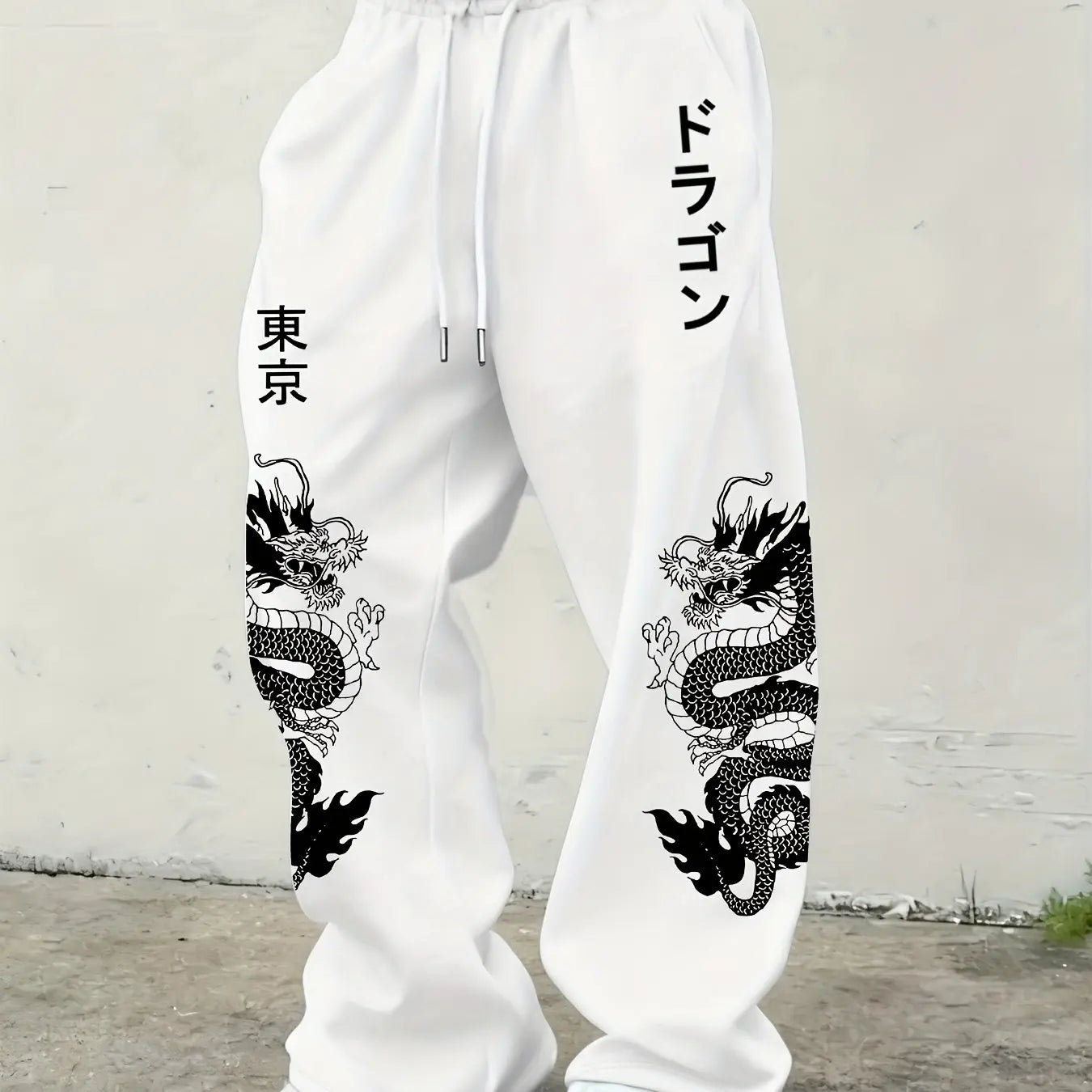 Tokyo Dragon Pattern Pants