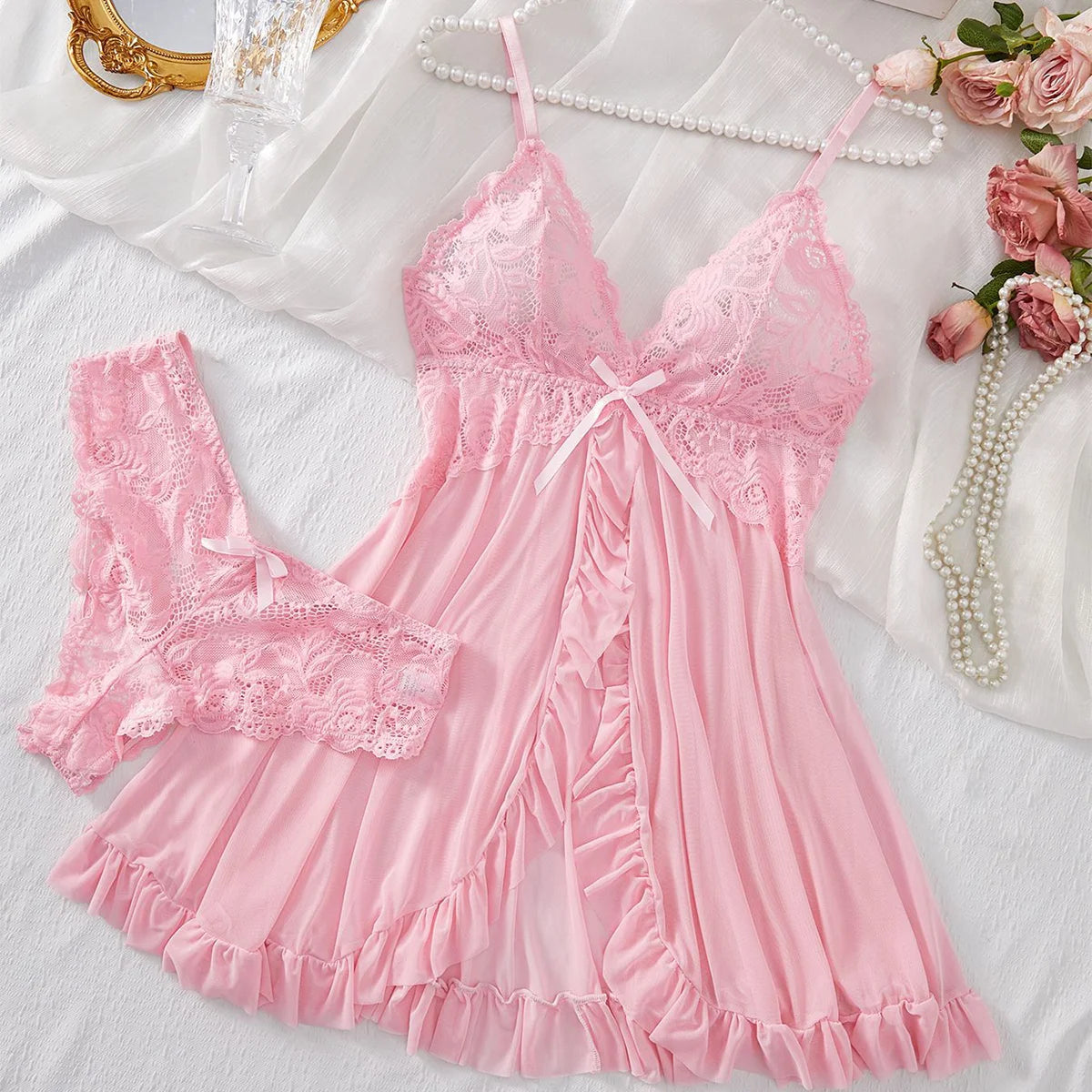 Erotic Bra Nightdress